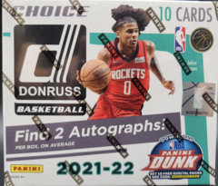 2021-22 Donruss Choice Basketball Hobby Box